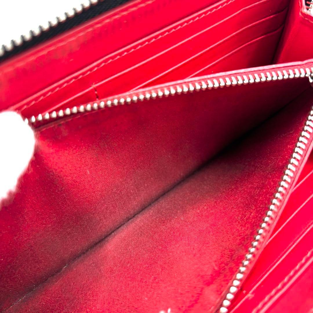 【正規品】クリスチャンルブタン 長財布 パネトーネ ロゴ スタッズ ラウンド 黒