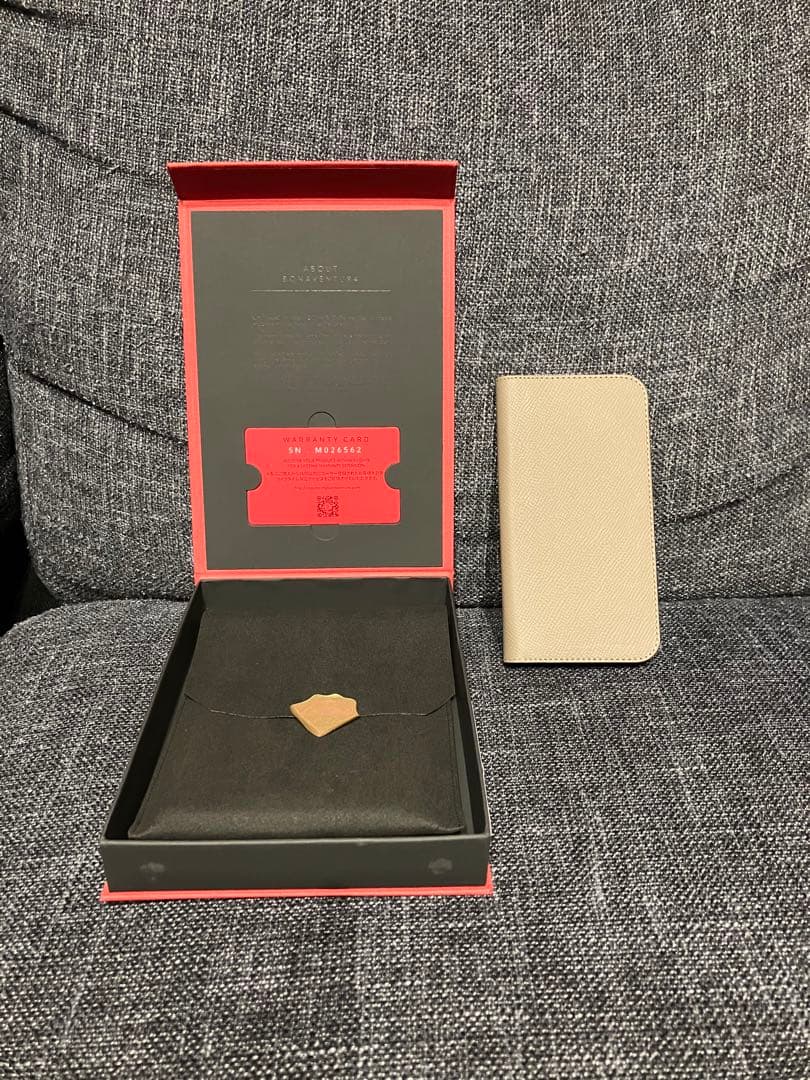 BONAVENTURA iPhone14Proケース エトープ × シェル