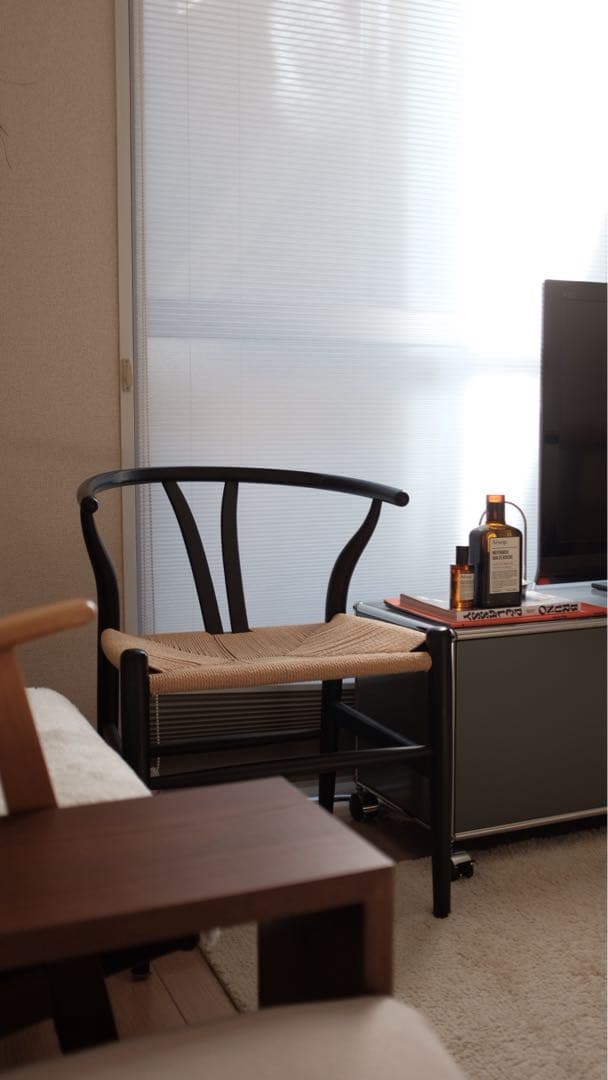 ワイチェアリプロダクト黒　CH24