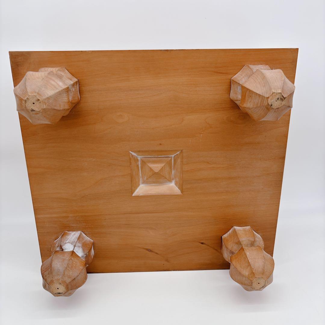 ✨高級✨ 囲碁セット 板目 木裏 極厚 へそあり 脚付 一枚板 榧材