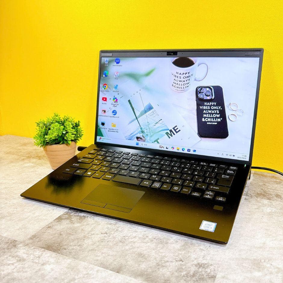 小型軽量❣サクサク快適SSD✨Win11 カメラ付きノートパソコン SSD 薄型