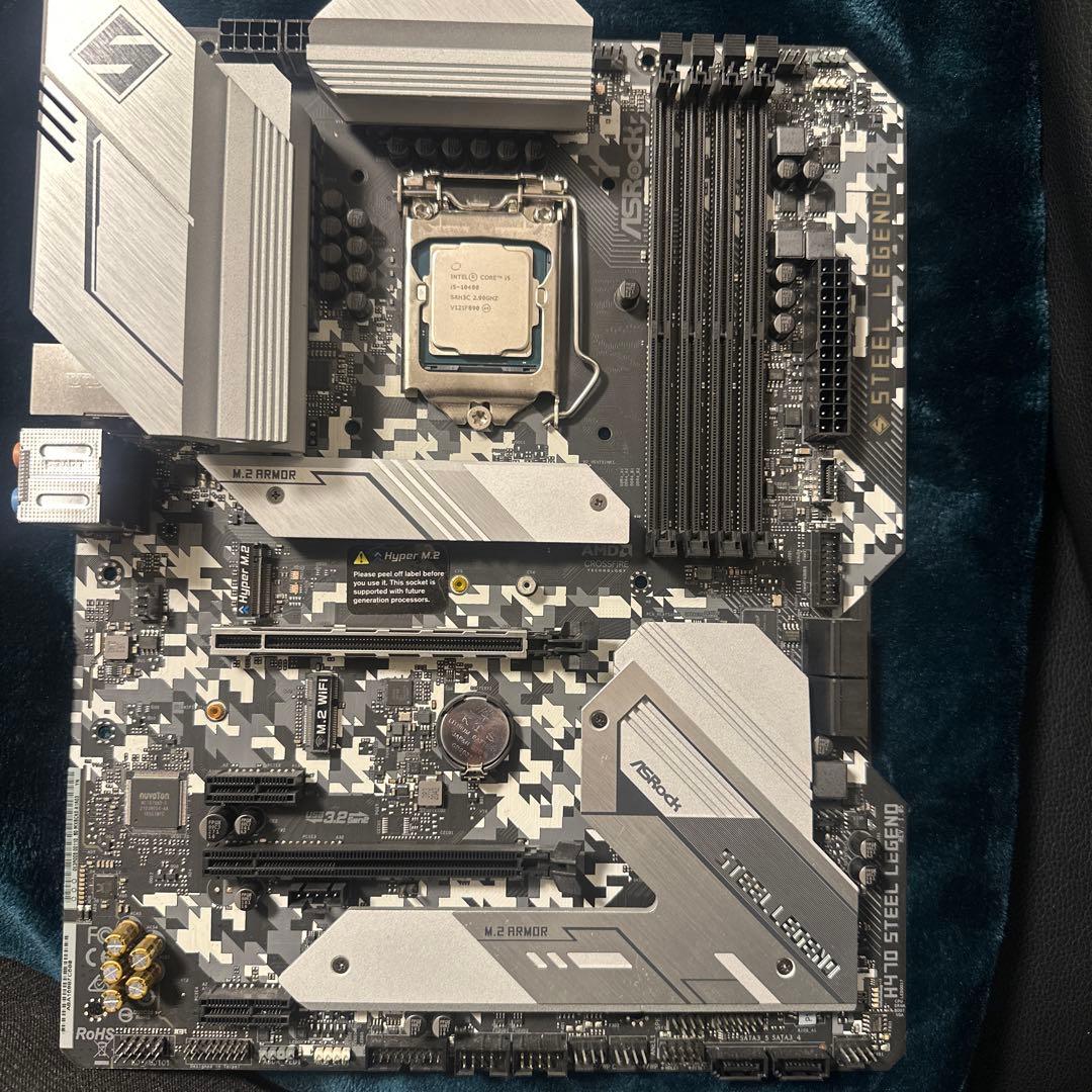 CPU Core i5-10400 + ASRock H470 Steel Legend