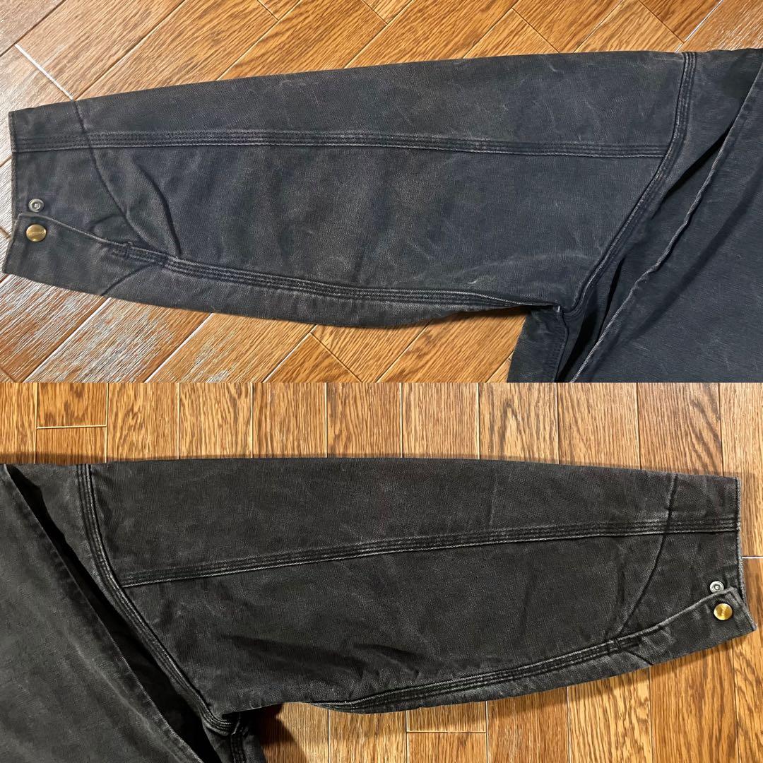 【最初期】 カーハート デトロイトジャケット JB105 ブラック 50(XL)