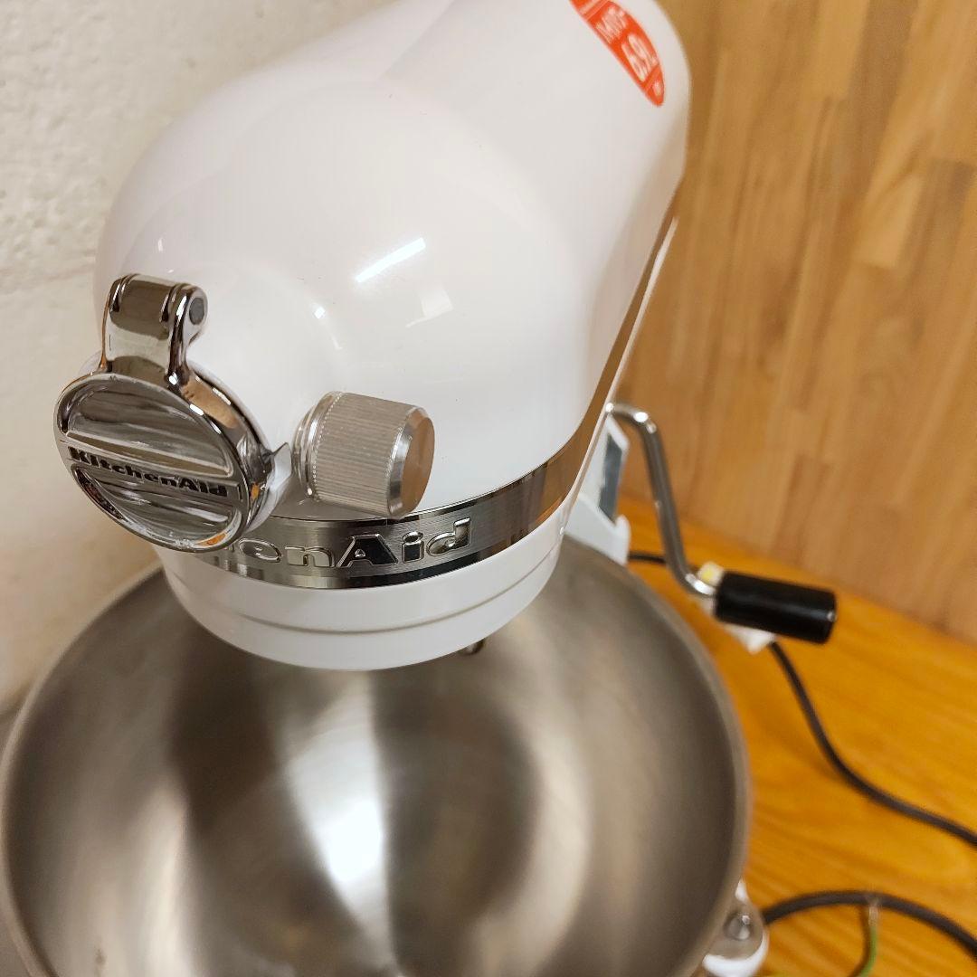 【整備済、使用少】KSM7WH KitchenAid キッチンエイド　ホワイト
