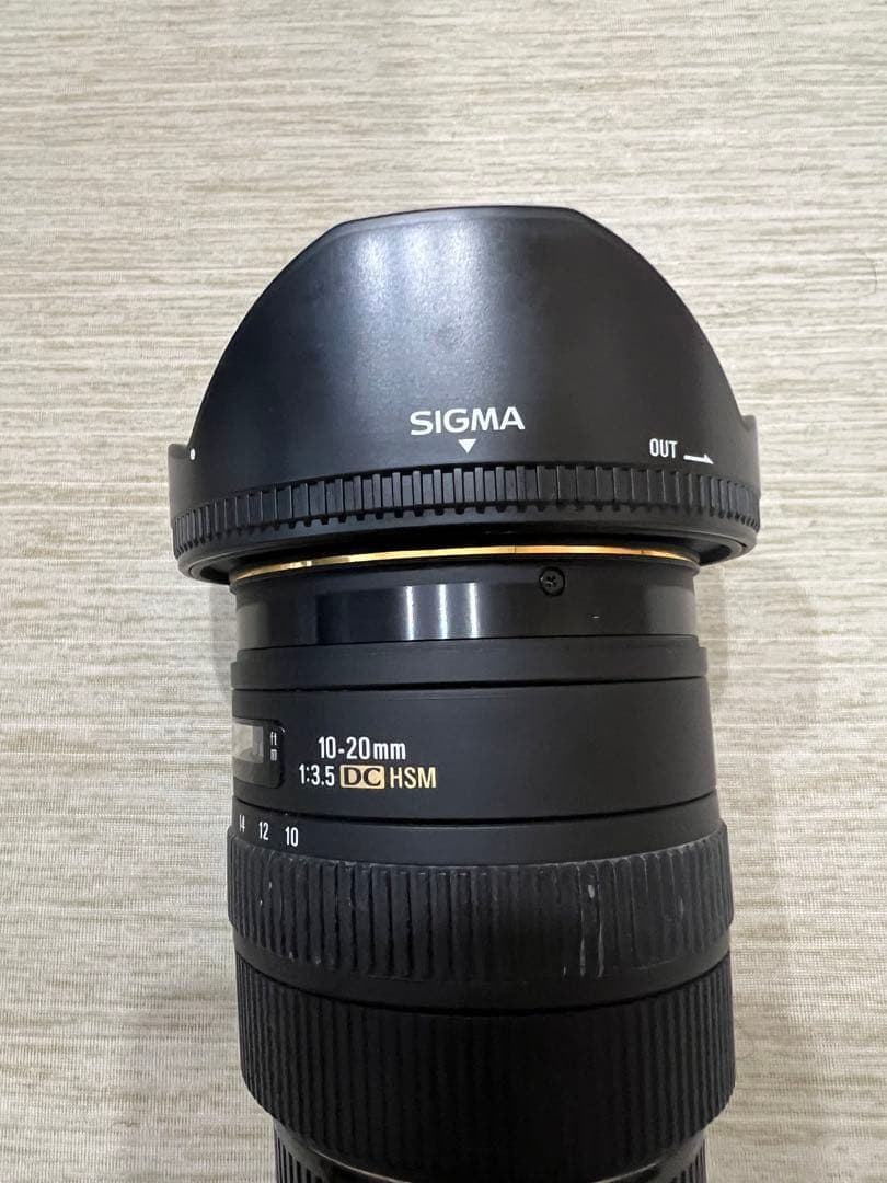 SIGMA 10-20mm F3.5 DC HSM レンズ