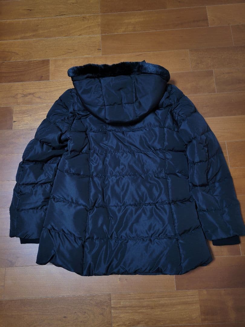 【新品未使用】グローバルワーク　ウツクシルエット撥水ダウンコート L ブラック