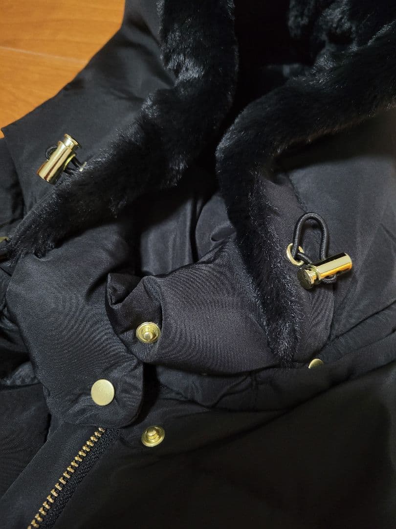 【新品未使用】グローバルワーク　ウツクシルエット撥水ダウンコート L ブラック