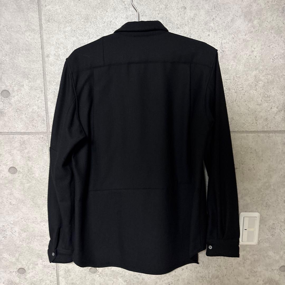 COMME des GARÇONS SHIRT ブラック長袖シャツ M