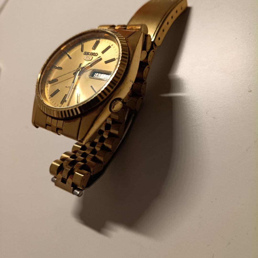 SEIKO ゴールド アナログ時計