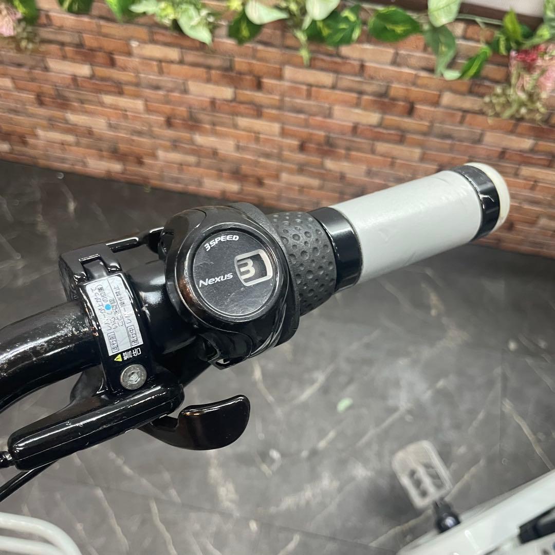 引き取り価格【79】電動自転車 ブリヂストン bikke ブルーグレー