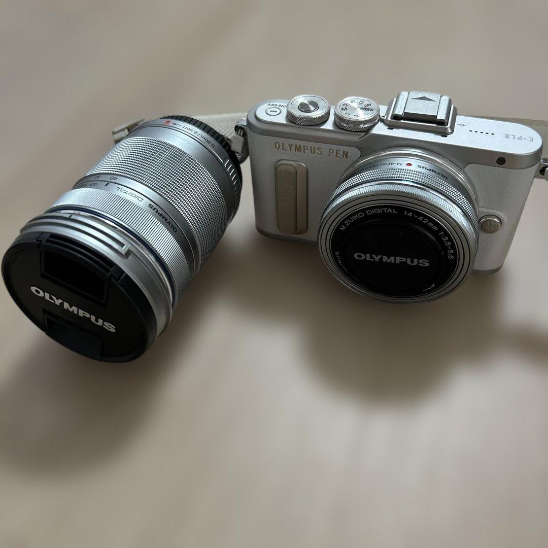 OLYMPUS PEN E-PL8 ホワイト　ダブルズームキット
