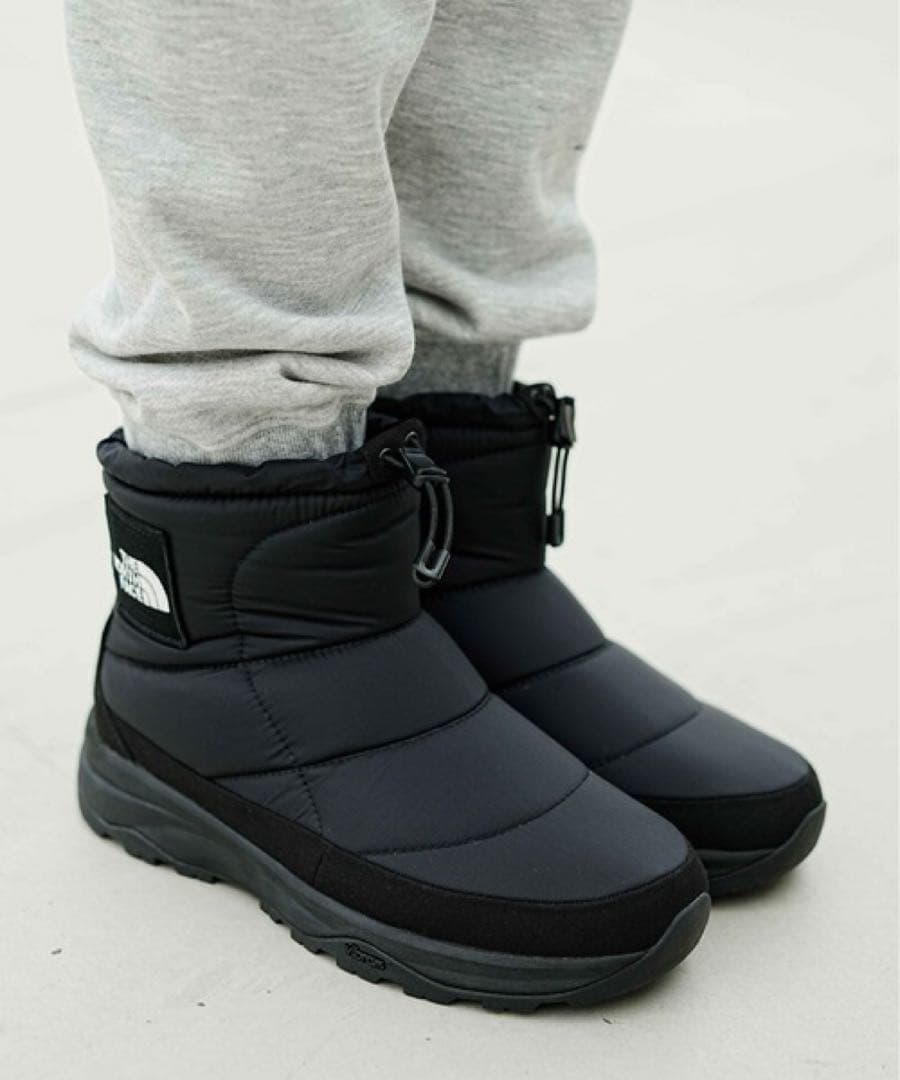 未使用　ノースフェイス　ヌプシブーティウォータープルーフロゴショート 24cm