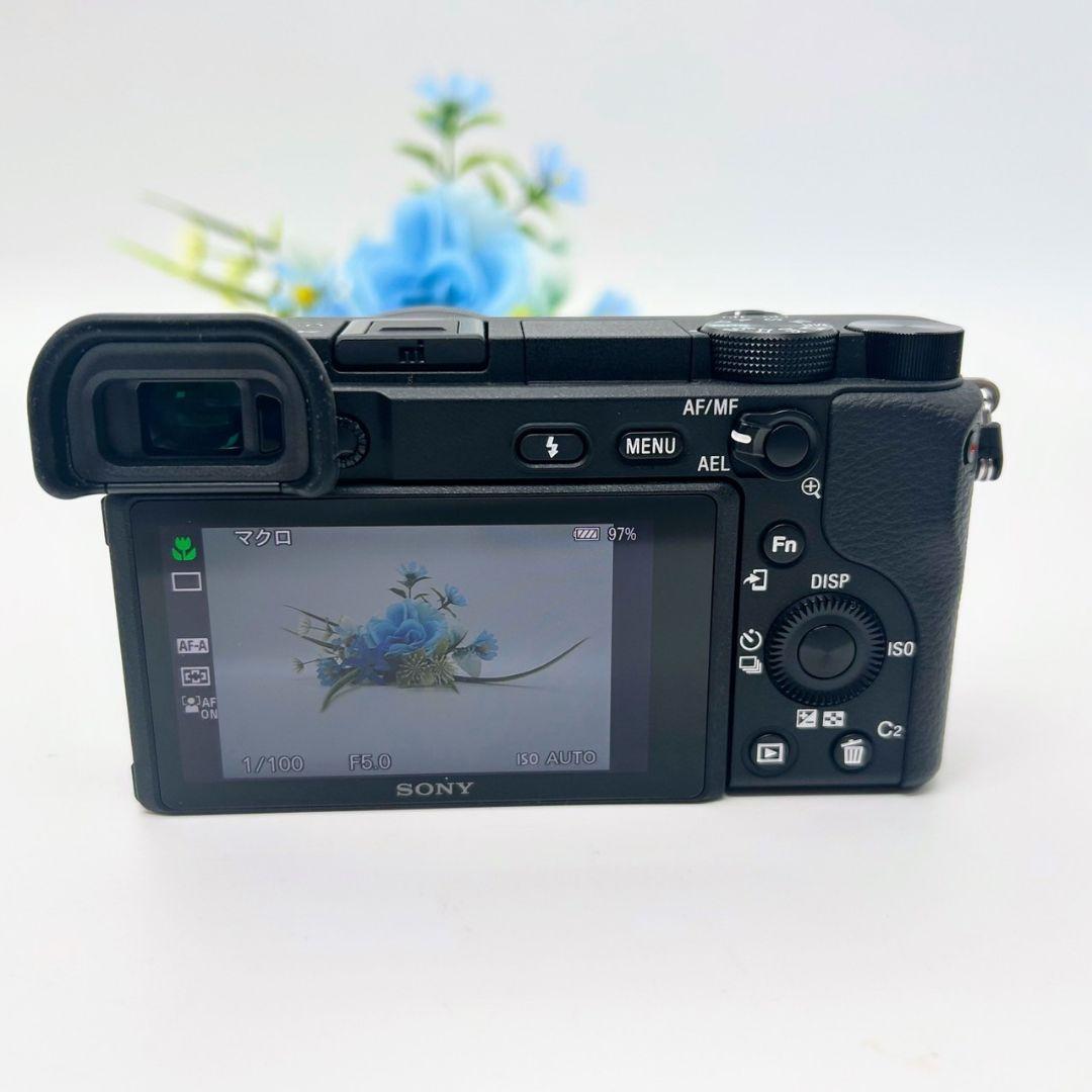 ［889回］ソニー α6400 ミラーレス一眼 パワーズームレンズキット