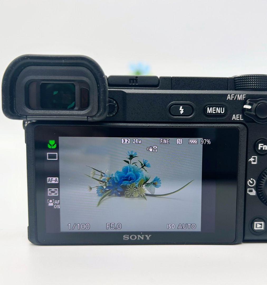 ［889回］ソニー α6400 ミラーレス一眼 パワーズームレンズキット