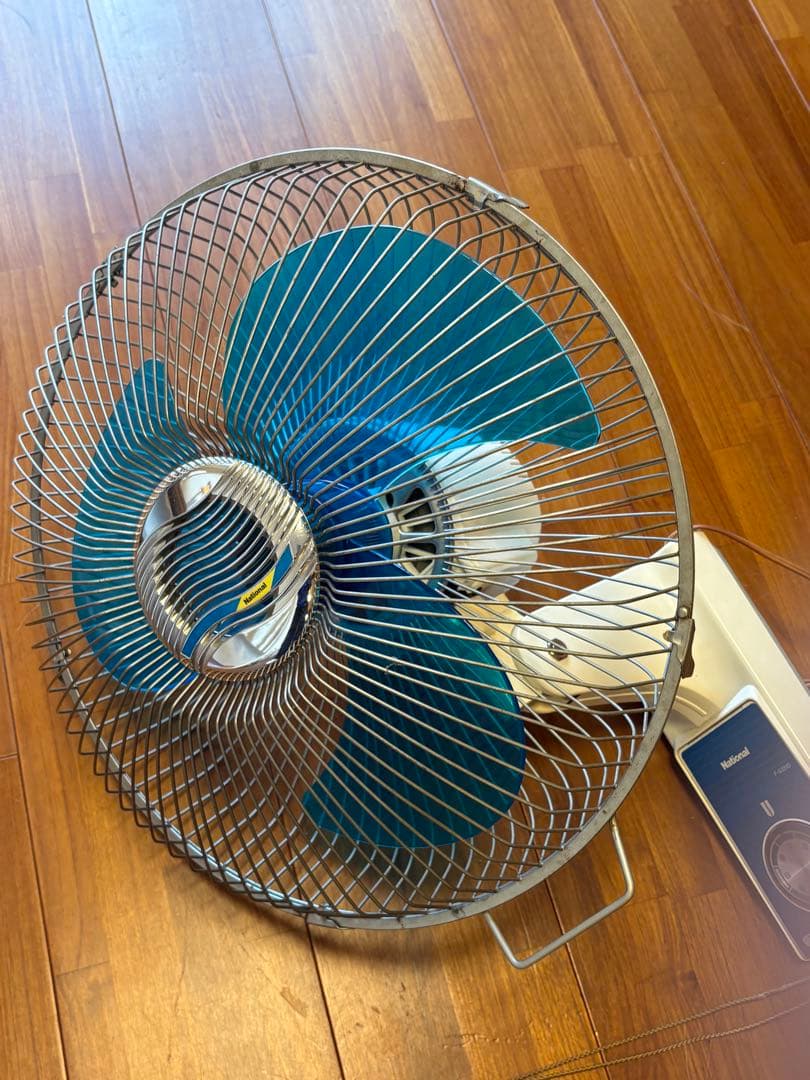 希少!!昭和レトロ!!壁掛け扇風機‼︎ナショナル【Ｆ-G351D】35センチ!!