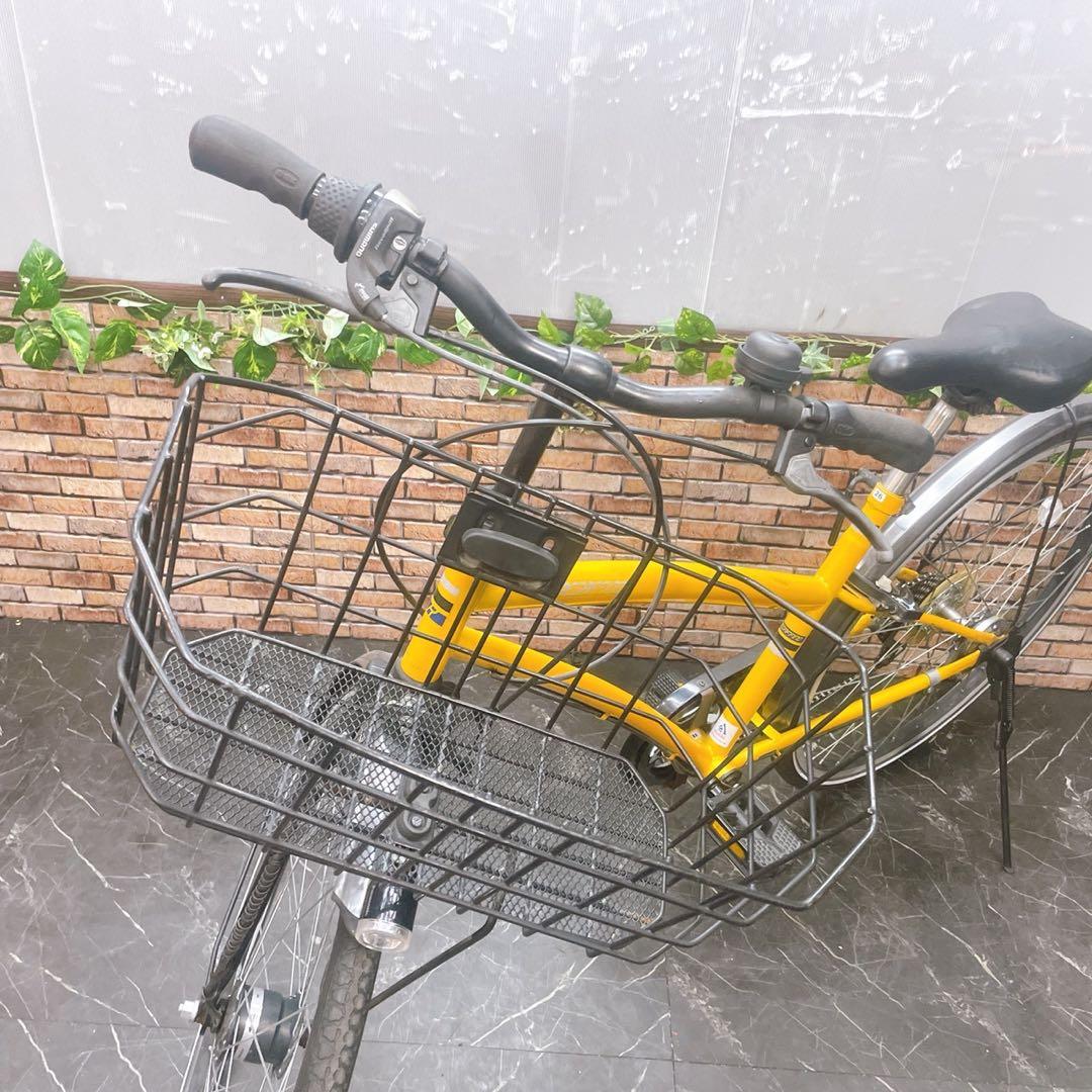 引き取り価格【52】一般車 シティー車 REGAFFINO イエロー 26インチ