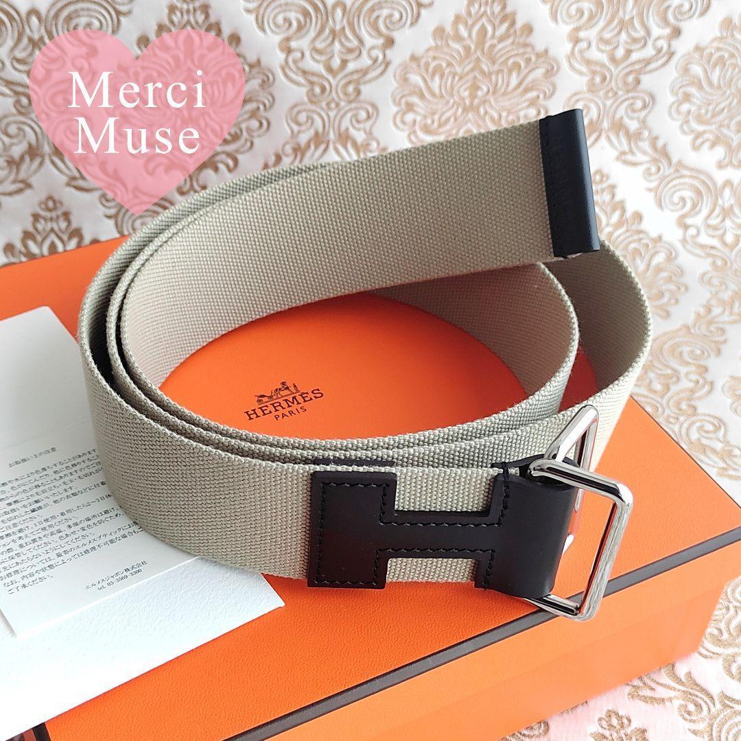 ❤お得なお品❤ノマド 40 ベルト「M」ノワールｘベージュ エルメス B刻印