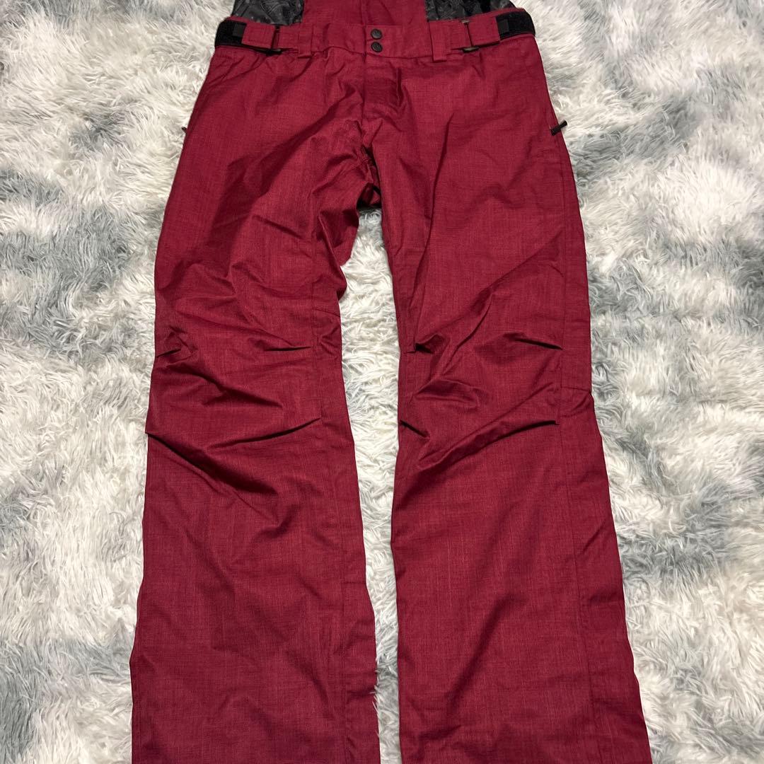 【超美品】PANTHER スノーボードウェアセット Lsize黒赤