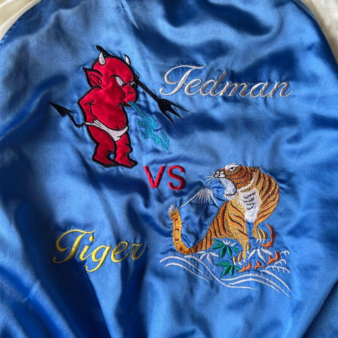 TEDMAN テッドマン スカジャン/ ブルー L