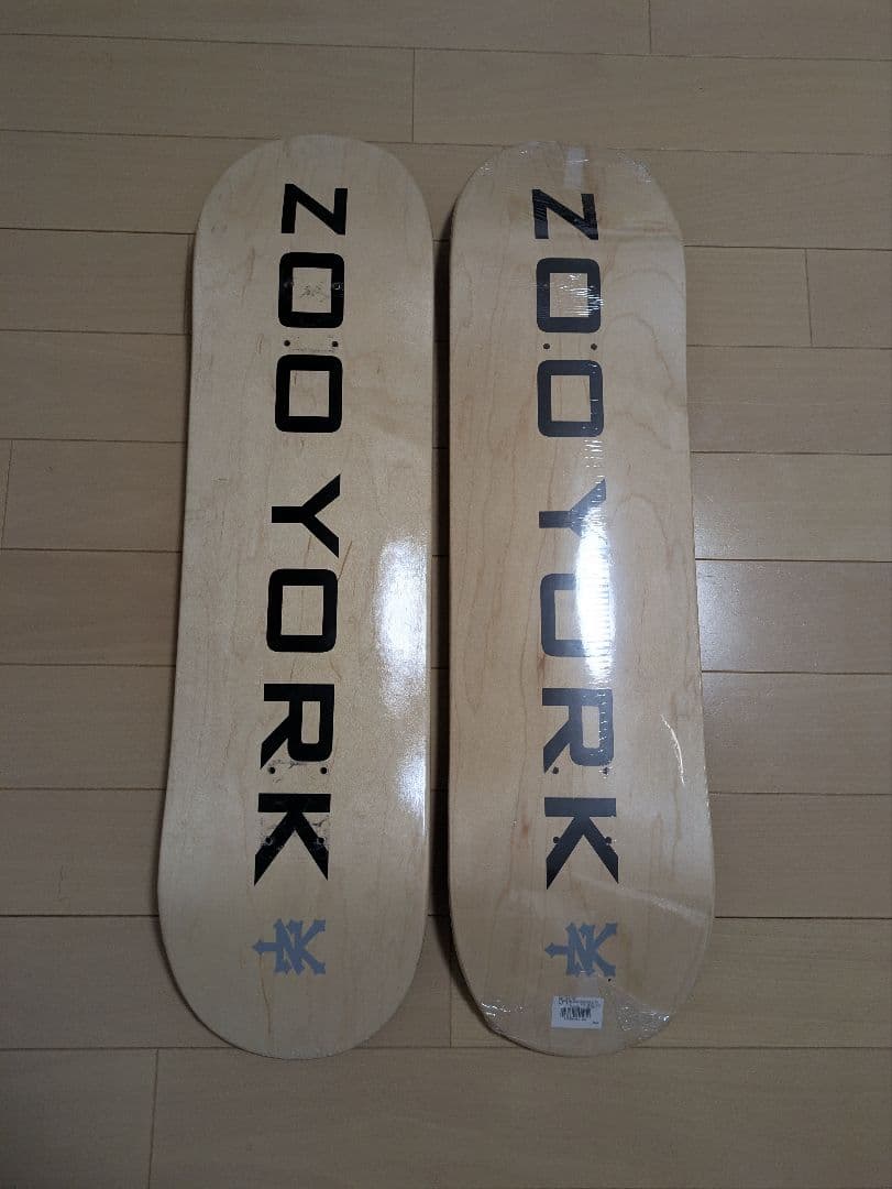 本日限り！zooyork 8.25 2枚セット　新品＆美品