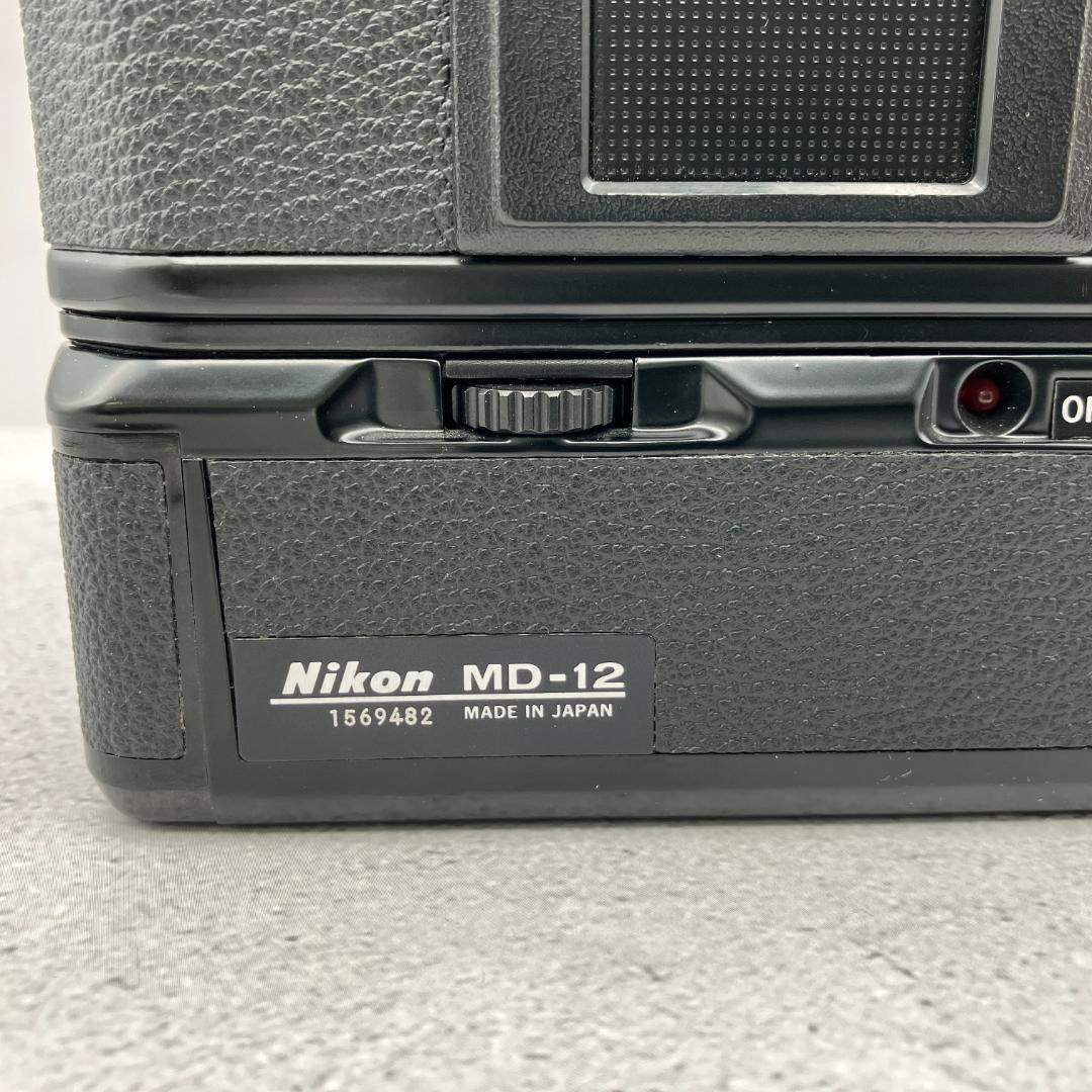 Nikon FE2 + MD-12 フィルムカメラ 動作未確認 ニコン