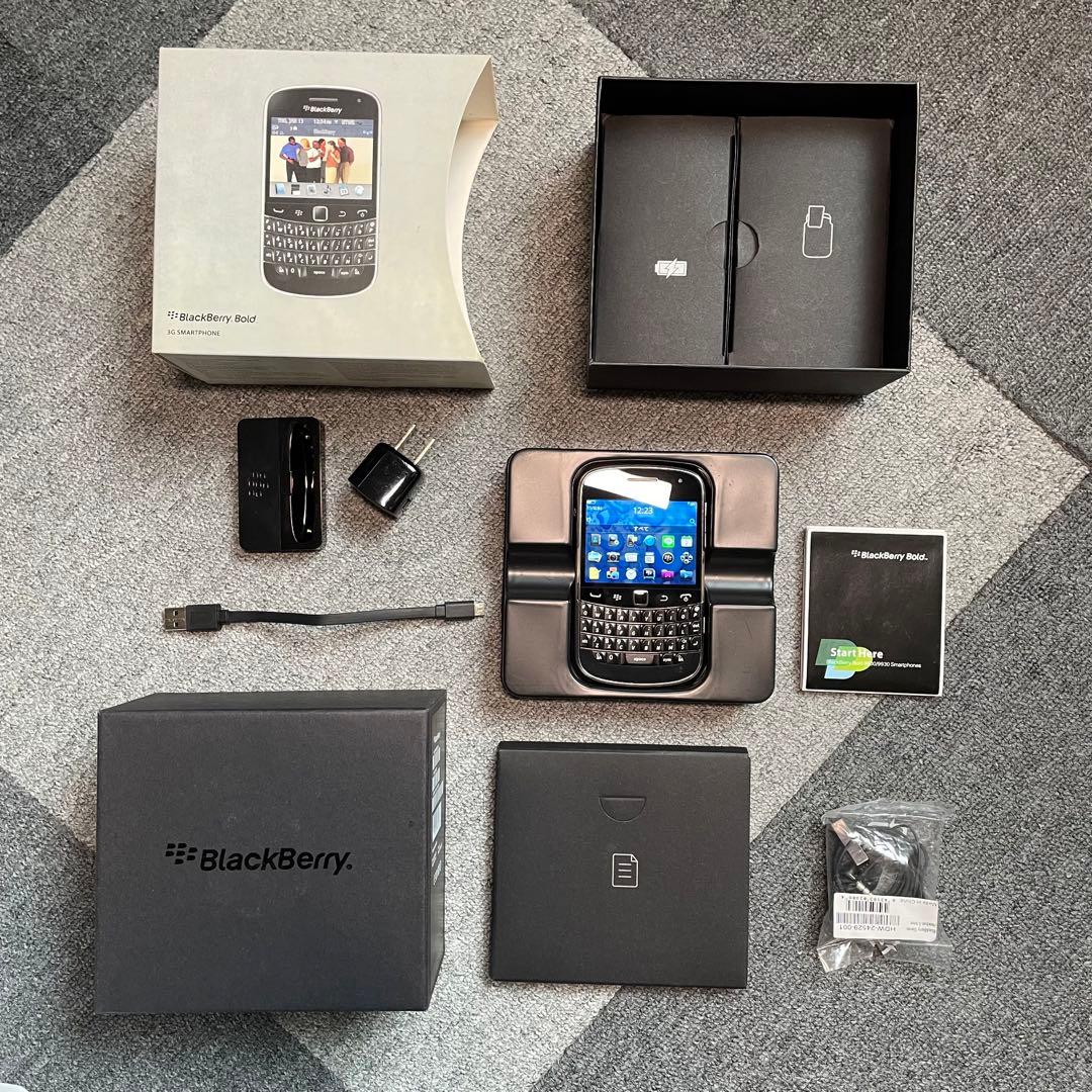 【美品】ブラックベリー9900 SIMフーリ コレクターズ