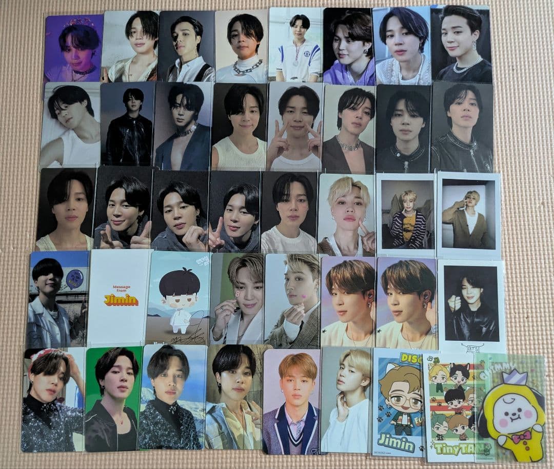 BTS バンタン 防弾少年団 ジミン 公式 トレカ まとめ売り 41枚