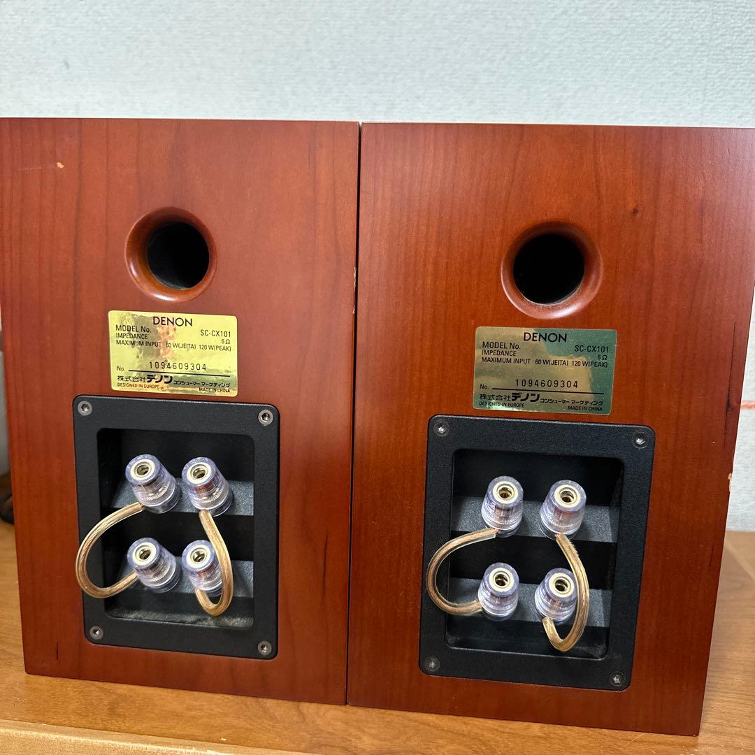 DENON CX3-SC-CX 101 コンパクトブックシェルフスピーカーセット