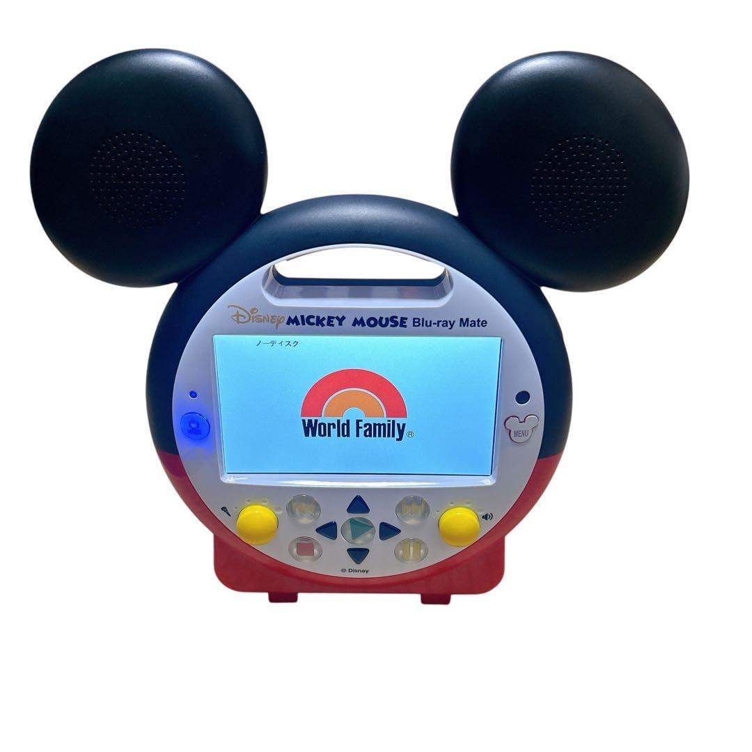 ミッキー ブルーレイメイト DWE ディズニー英語システム ポータブルプレーヤー