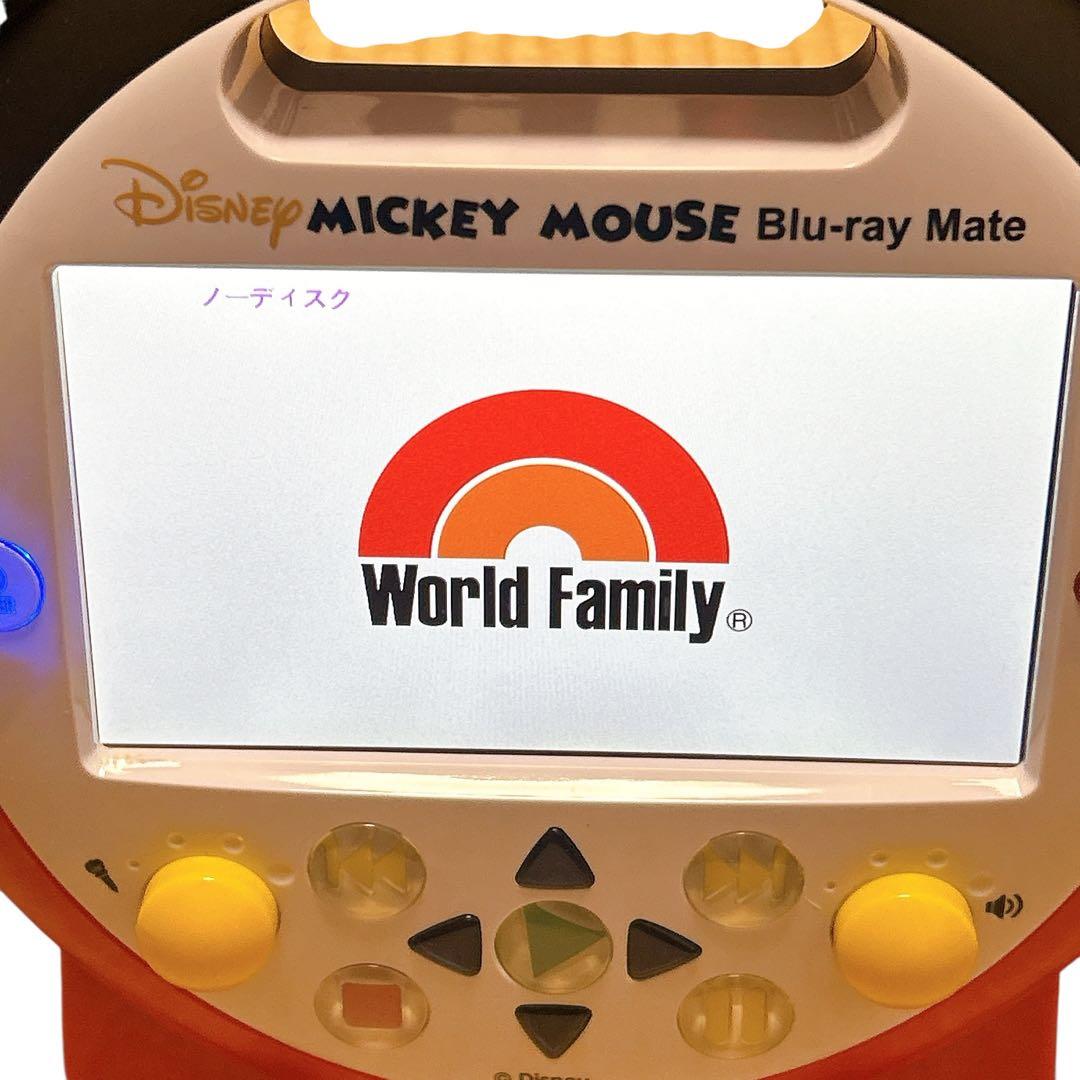 ミッキー ブルーレイメイト DWE ディズニー英語システム ポータブルプレーヤー