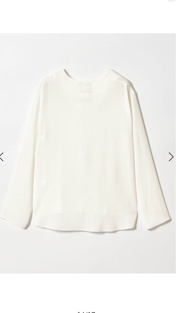 ＜conte＞Vネック ブラウス　ユナイテッドアローズ