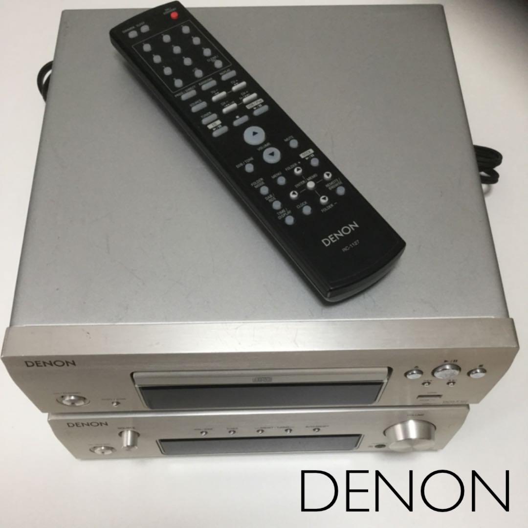 DENON デノン　DRAーF107  12年製　CD プレーヤー　リモコン