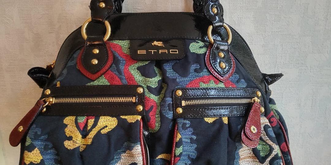 ETRO☆エトロ☆ボストンバッグ