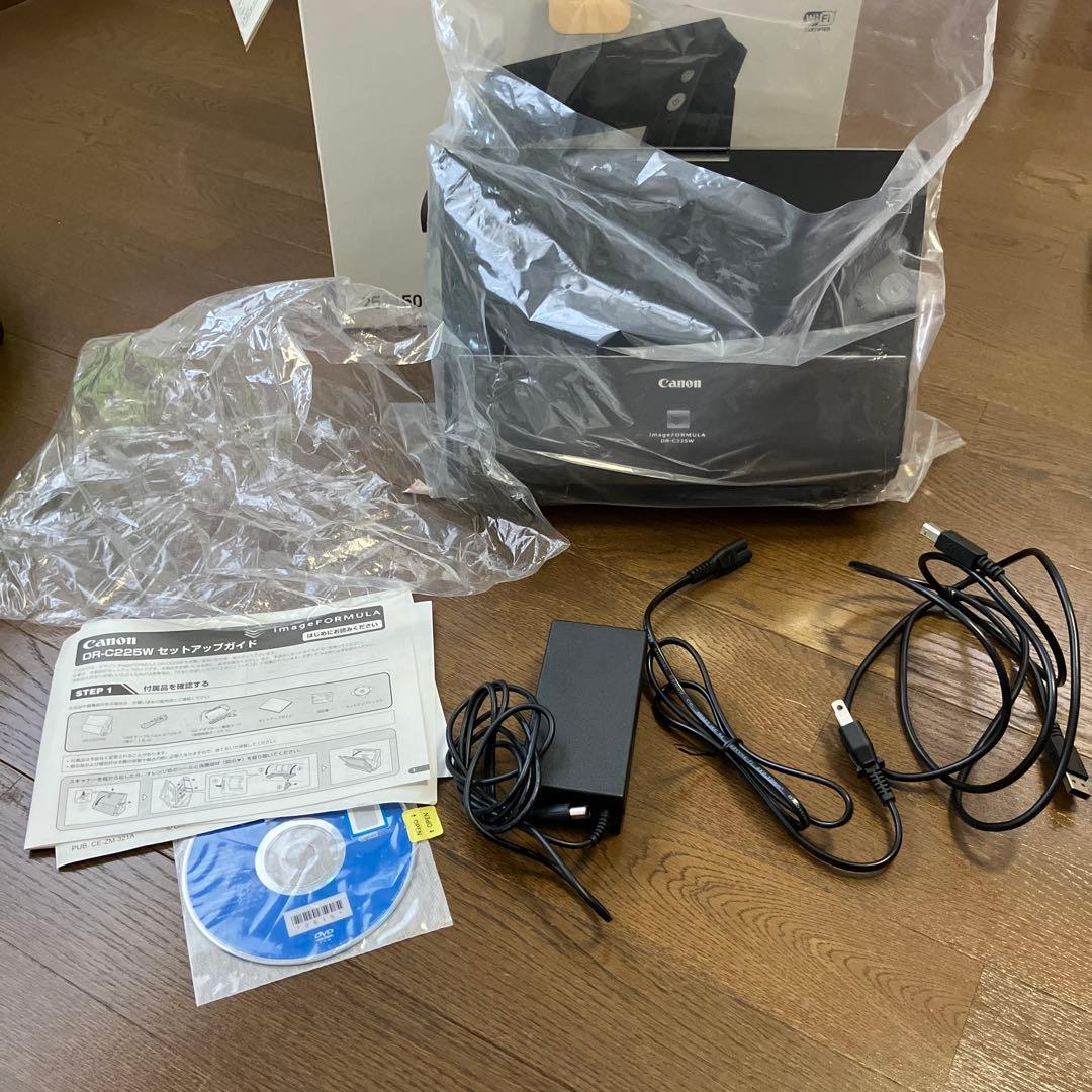 【動作未確認・箱汚れあり】Canon imageFORMULA DR-C225W