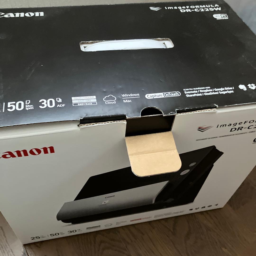 【動作未確認・箱汚れあり】Canon imageFORMULA DR-C225W