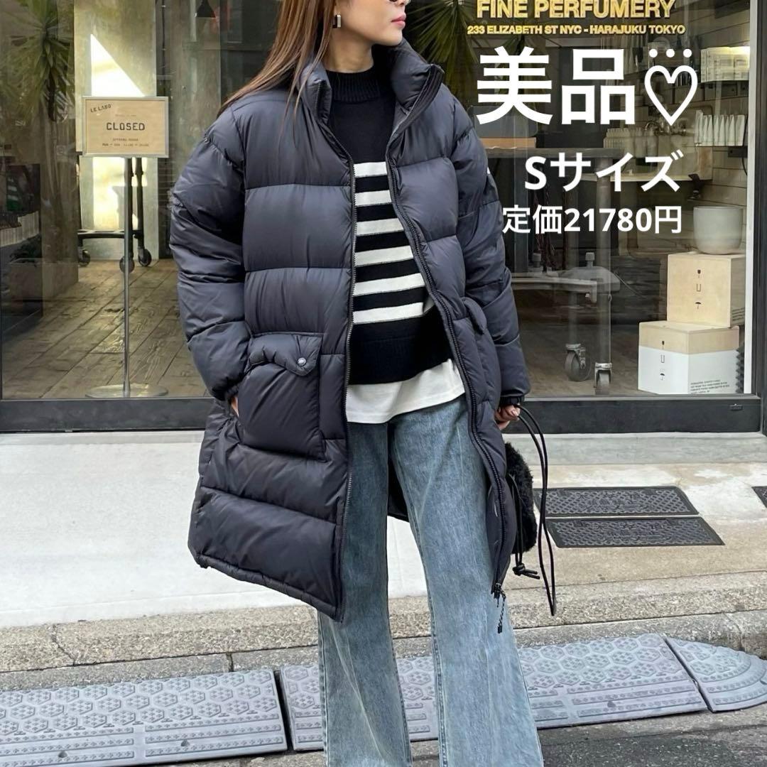 【美品】TAION×fredy emue ボリュームダウンコート Black S