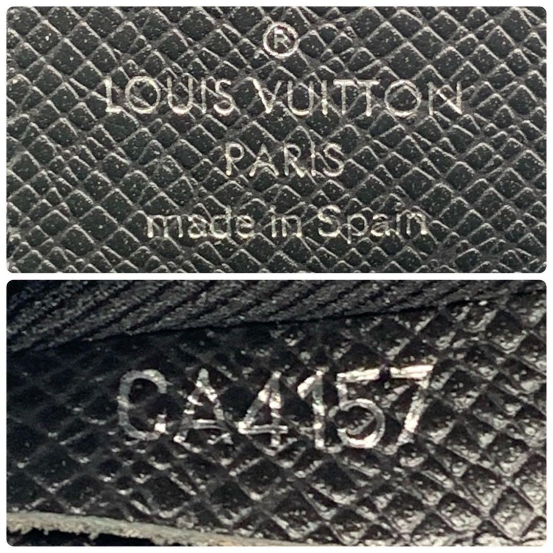 ［廃盤］ルイヴィトン　タイガ　アントンポシェット　ショルダーバッグ ブラック