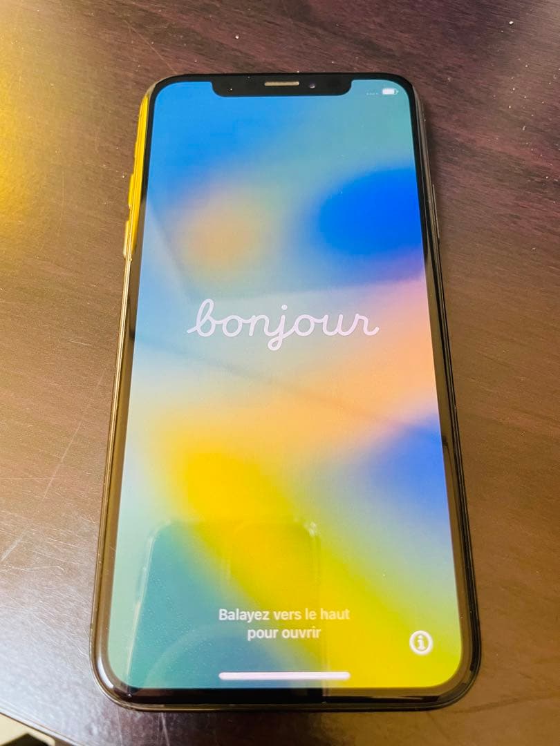 iPhoneX 256G スペースグレー SIMフリー バッテリー60%