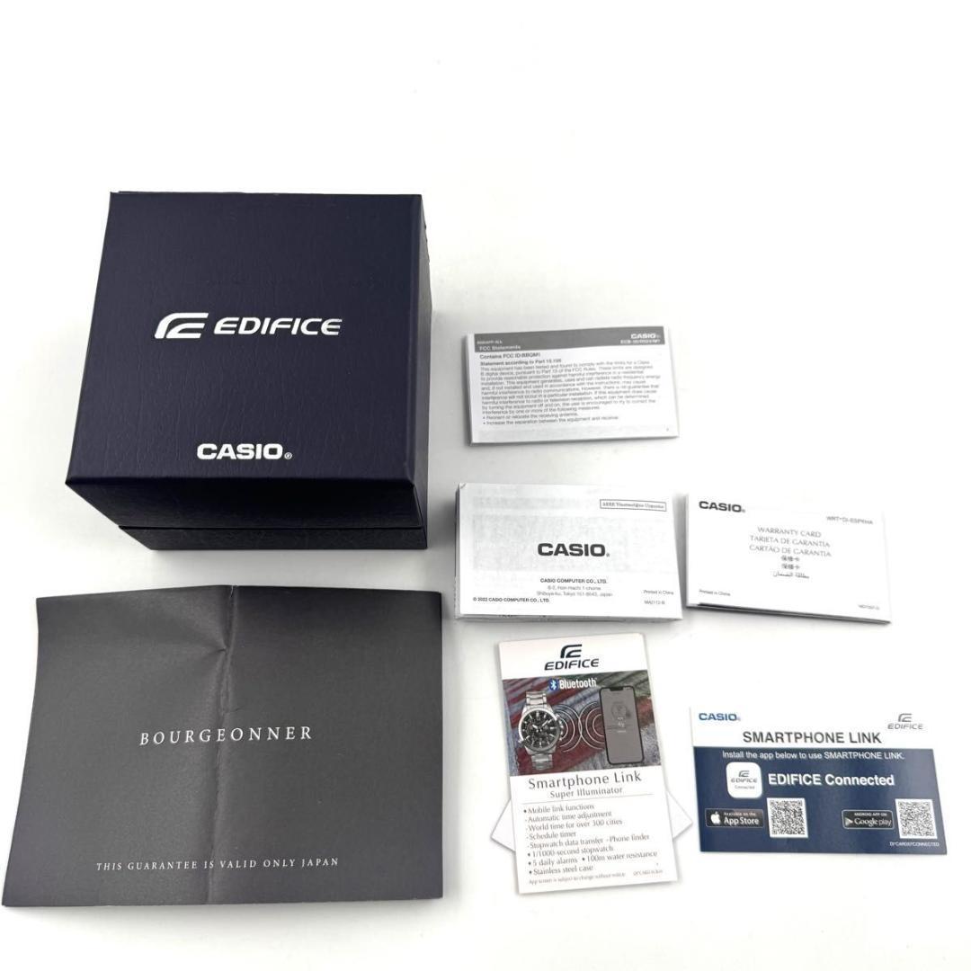 ✨新品未使用✨CASIO　EDIFICE　Bluetooth 腕時計 クォーツ