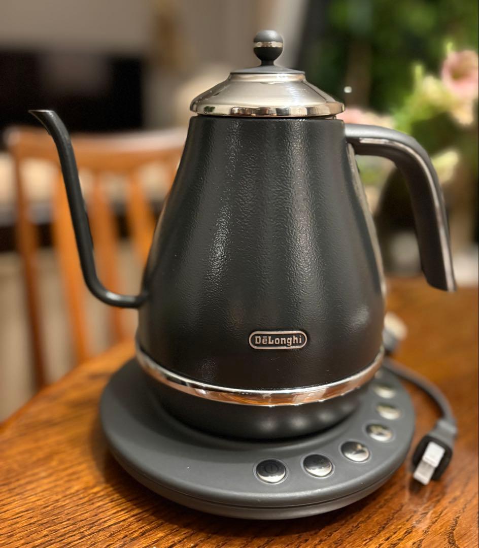 デロンギ 電気ケトル アイコナ KBOE1230J-GY プレステージグレー