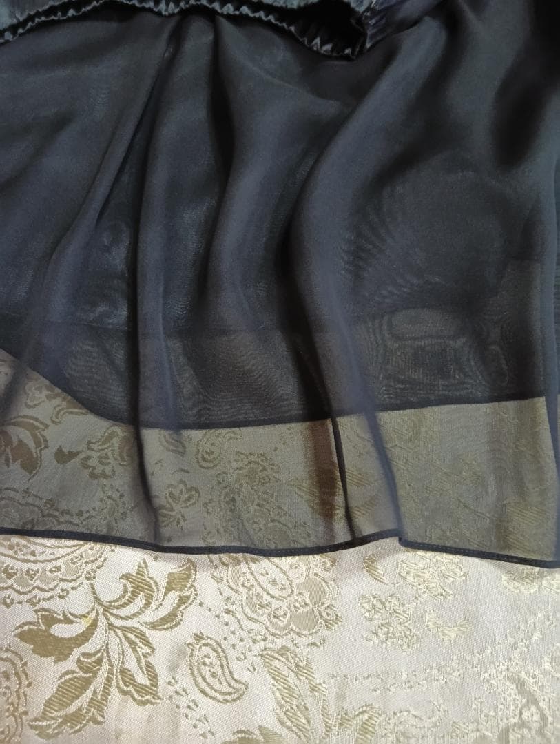 CHRISCELINクリスセリーン　スパンコール＆ビーズトップス＆ロングスカート