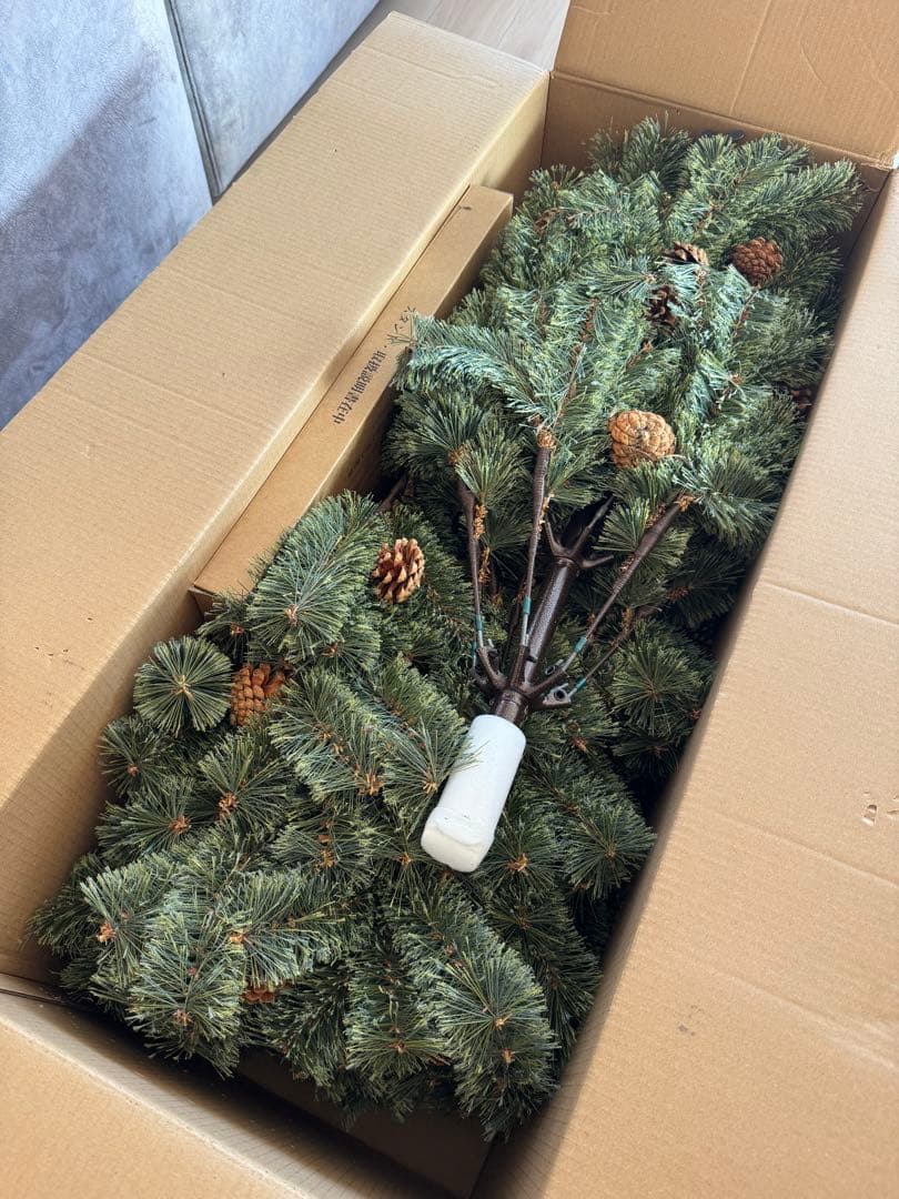 【2025年版アルザスツリー180新品】値下げ可_商品到着当日の投稿