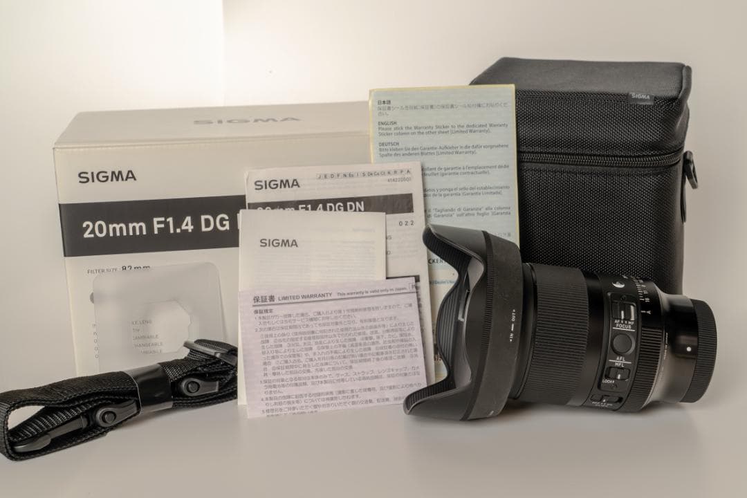 SIGMA 20mm F1.4 DG DN ART [ソニーE用]