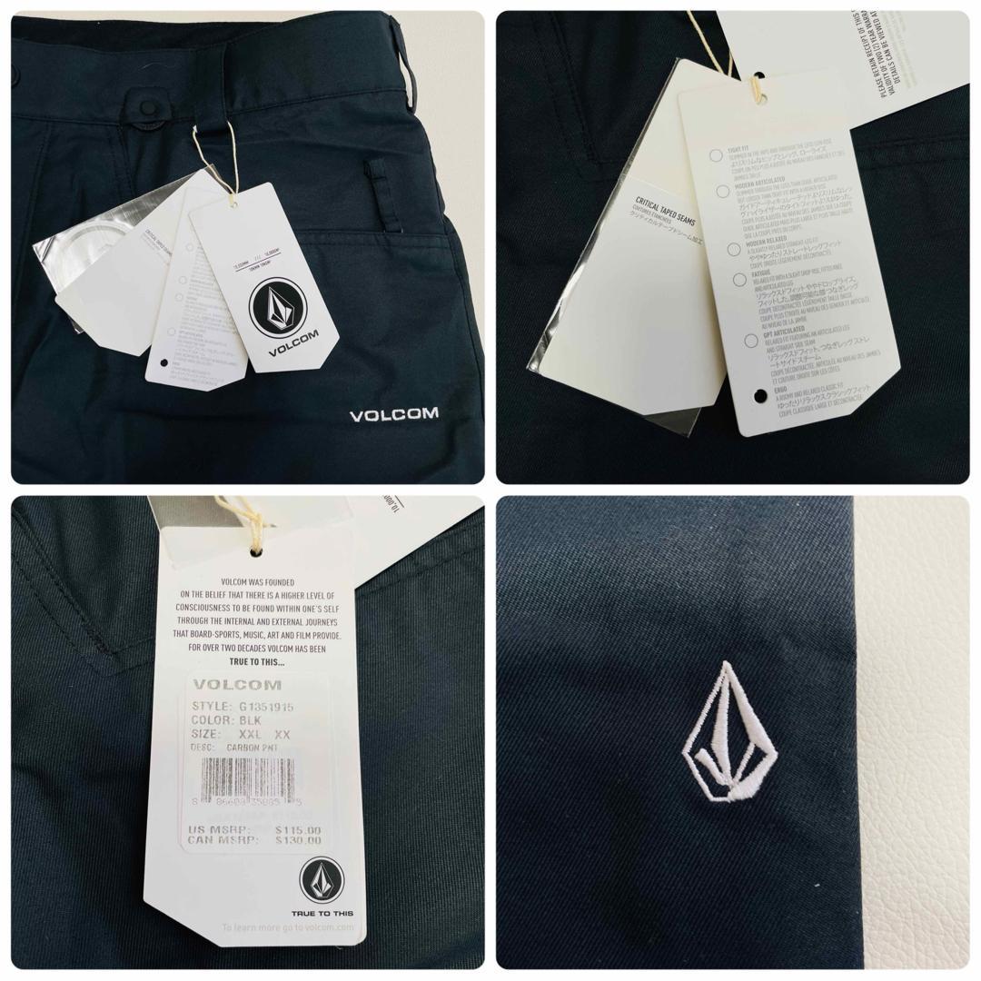 6637【タグ付】ボルコム　パンツ　スノボウェア　メンズ　ブラック　ブラック