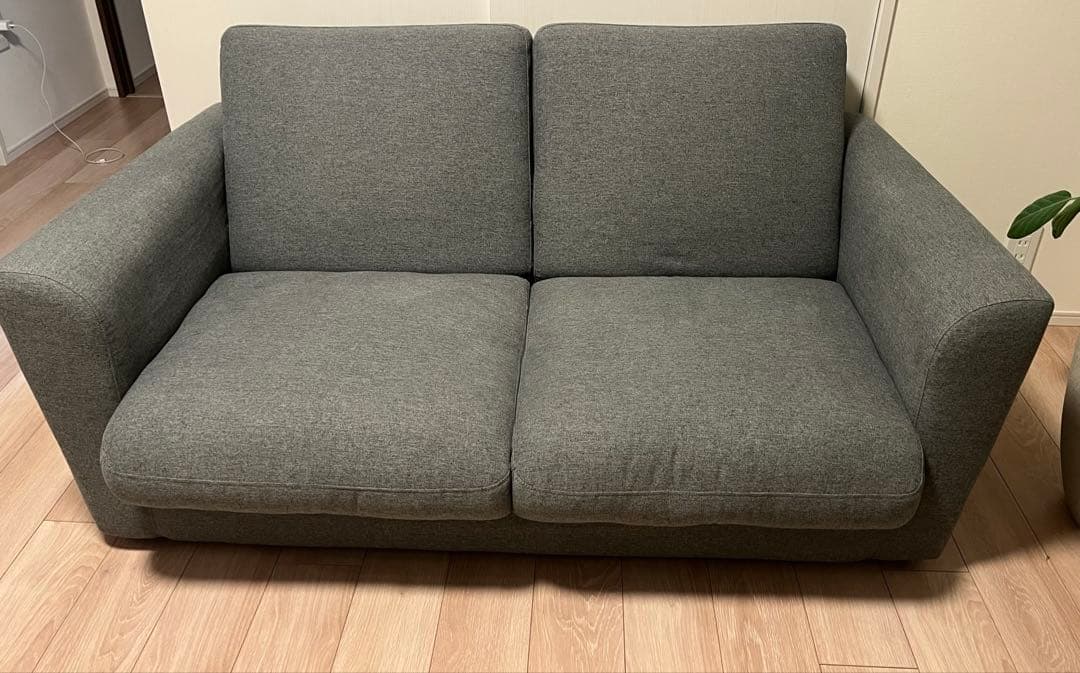 ローラン様ニトリ　ソファベッド (フォワード GY) 2人掛け