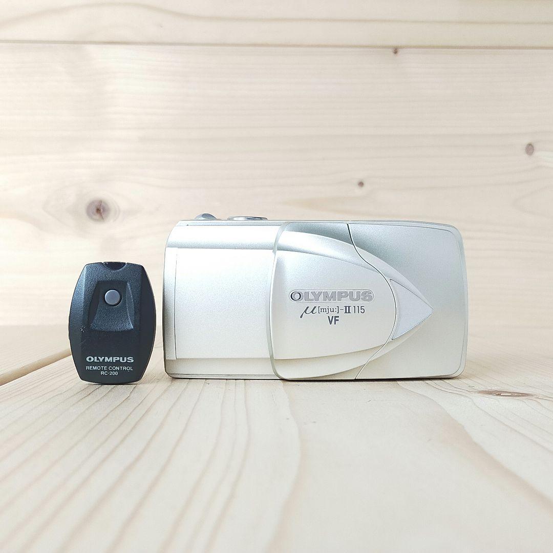 ★動作確認済、リモコン付き★OLYMPUS オリンパス μ-II 115 VF
