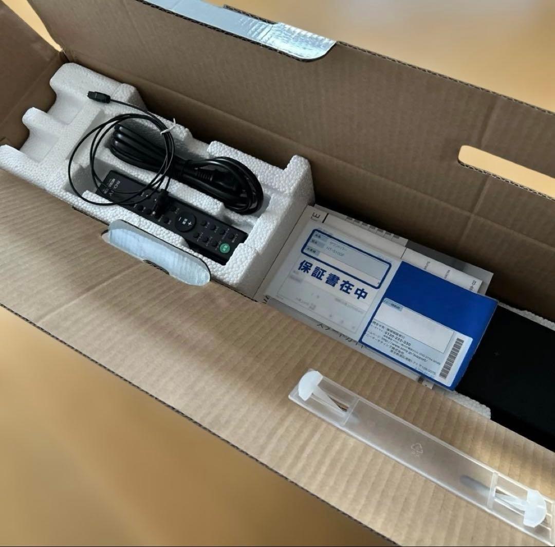 【美品】SONY サウンドバー HT-S100F スピーカー