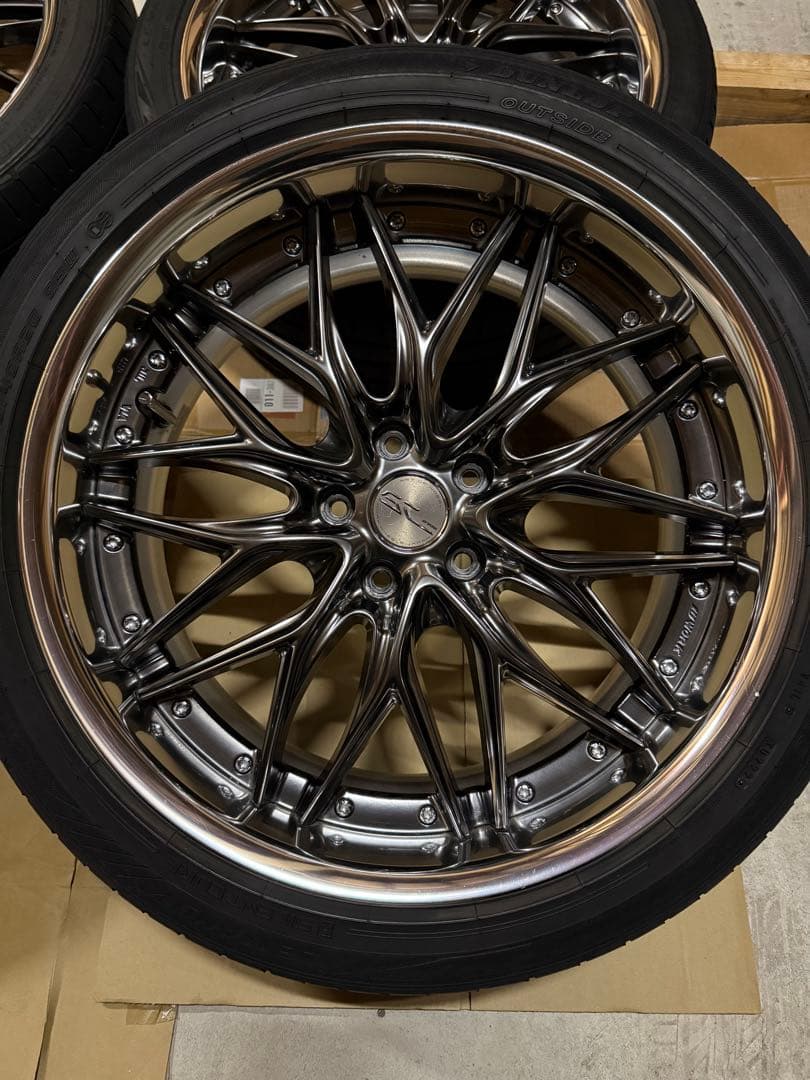 ワーク クヴェル20㌅ ダンロップルマンv245/40R20 4本セット