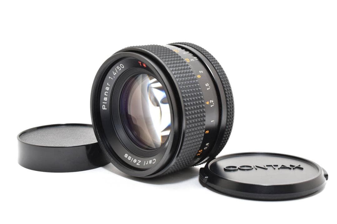 レンズ(ズーム) CONTAX Carl Zeiss Planar 50mm F1.4 T#954
