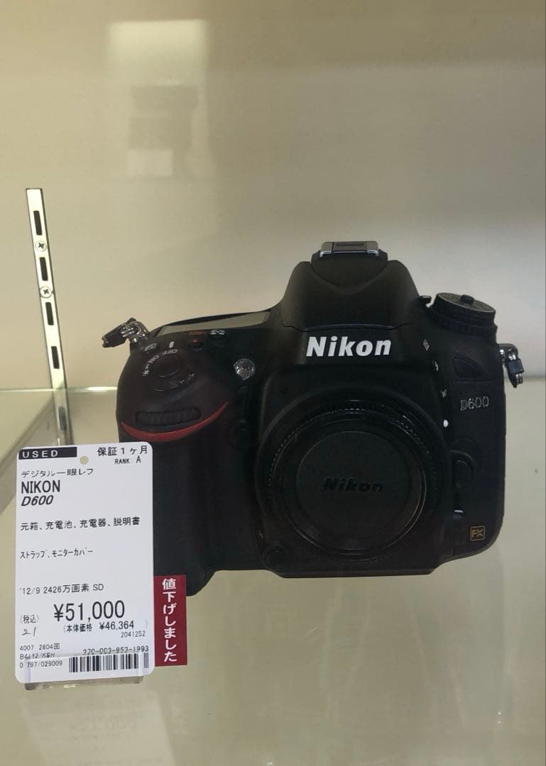 Nikon デジタル一眼レフカメラ Nikon D600